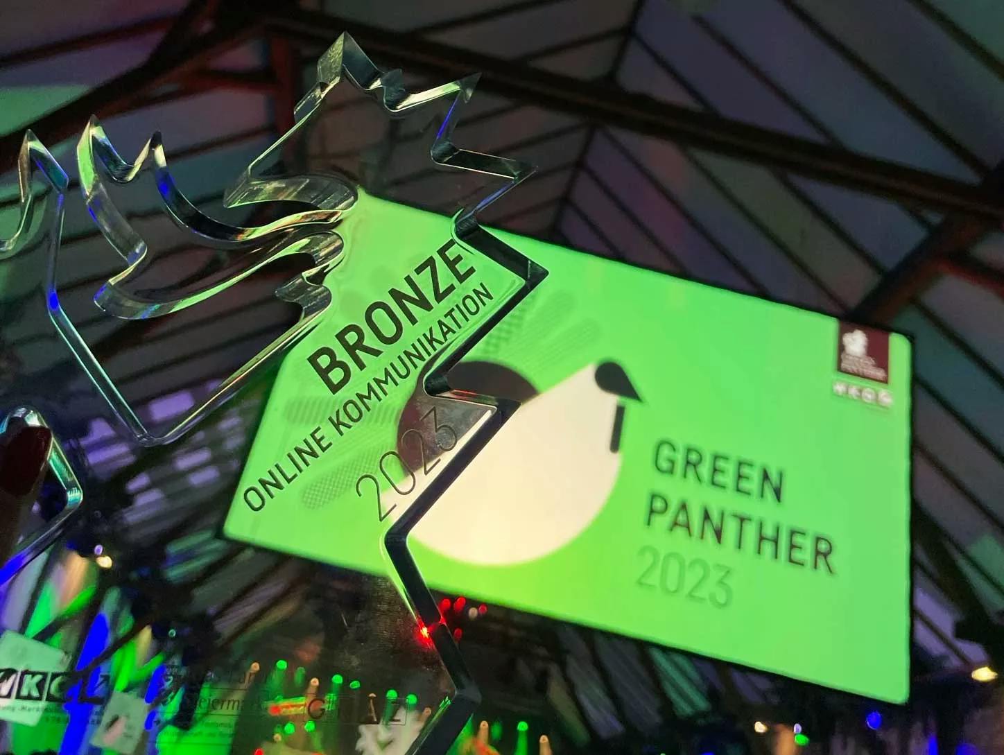 Trophäe Green Panther 2023